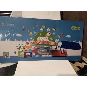 Moonpreneur Business Strategy Board Game New Sealed Ages 8+ Educational